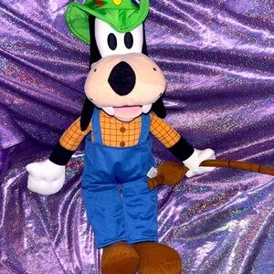 Vintage Disneyland Goofy Fishing Plush